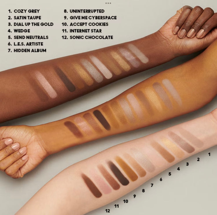 MAC Connect In Color Professional Color Art 12 Color Eyeshadow Palette: Desert Warm Brown