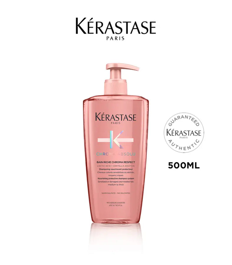 Kerastase Brightening After-Dye Care Nourishing Bath Cream (Medium to Thick Hair) 500ml