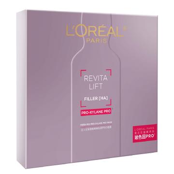 Loreal 活力緊緻透明質酸注入式保濕精華玻色因PRO面膜 33g@5pcs