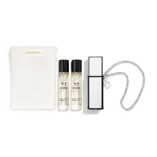 Chanel N°5 L'EAU EDT聖誕限定香水便攜裝3＊7ml